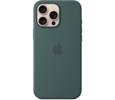 Apple Siliconen Back Cover met MagSafe - iPhone 16 Pro Max Groen