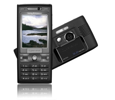 Sony Ericsson K800i Zwart