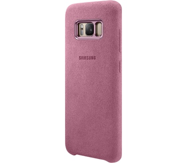 Samsung Galaxy S8 Alcantara Cover (Galaxy S8) Roze