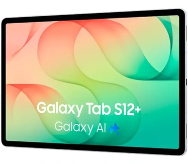 Samsung Galaxy Tab S12+, Wi-Fi, 12GB ram, 256GB opslag Zilver