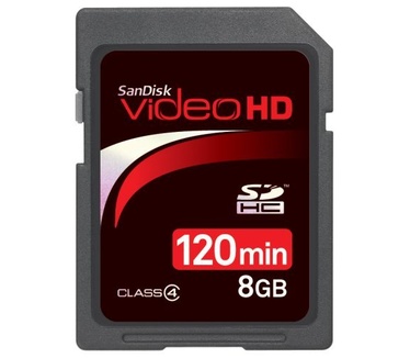 Sandisk Video HD SDHC 8GB