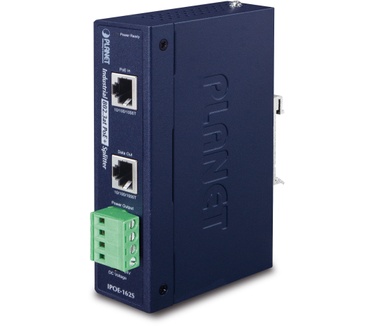 Planet IPOE-162S 1-poort High Power Gigabit Industriële POE-Splitter