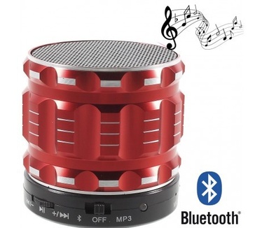 qMust Mini Bluetooth Speaker met 3.5mm aansluiting S28 - Rood