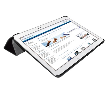 i12Cover Tri-Fold Folio Case Samsung Galaxy TabPro 10.1 Zwart