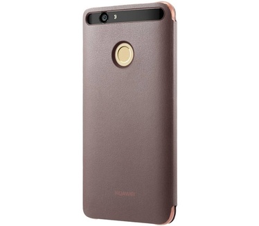 Huawei Origineel Smart View Book Cover voor Nova - Bruin Bruin