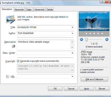 Microsoft Photo Info 1.0