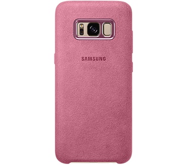 Samsung Galaxy S8 Alcantara Cover (Galaxy S8) Roze