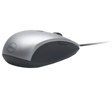 Dell Laser Scroll Mouse - Silver and Black
