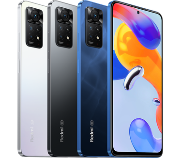 Redmi Note 11 Pro 5G, 6GB ram, 64GB opslag Grijs