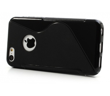 Kees KEES S-line Gel Hoesje Apple iPhone 5C - Zwart