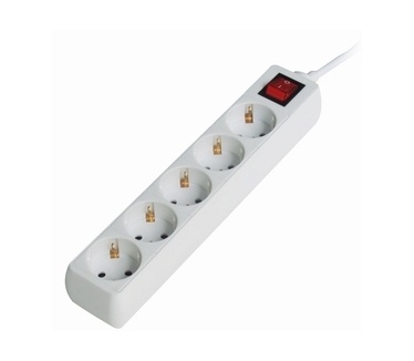 Gembird Surge Protector 5x