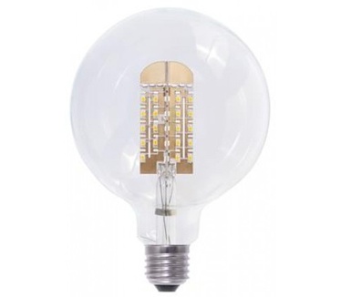 Tronix Dimbare led lamp Globe 125mm 6 watt E27 2700K Clear