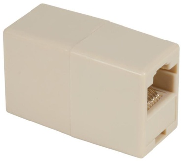 Allteq Koppelstuk Cat 5 RJ45 Crème