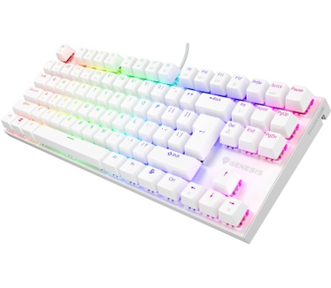 Genesis Thor 303 TKL, Outema Brown, Qwerty US, Wit