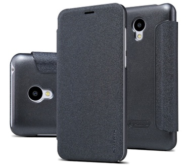 Nillkin New Sparkle Book Case voor Meizu M2 - Zwart voor Meizu M2