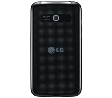 LG Optimus Hub Zwart