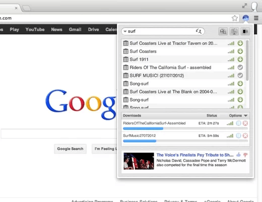 BitTorrent Surf