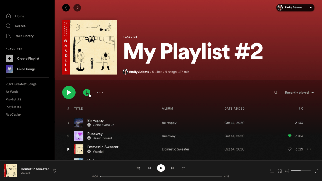 Spotify geeft desktop- en webapplicatie nieuw ontwerp met extra