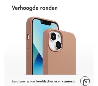Accezz Liquid Silicone Backcover met MagSafe