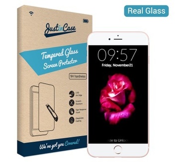 Just in Case Tempered Glass Apple iPhone 7 - Arc Edge