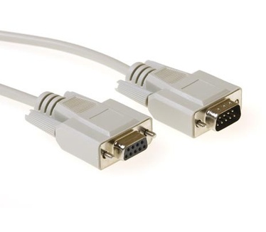ACT Serial 1:1 connection cable D-sub 9-pin male - D-sub 9-pin female