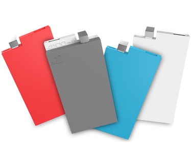 Lepow Add Base + Addition 9000mAh Powerbank Rood / Grijs