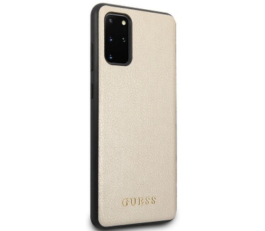 Guess IriDescent Hard Case voor Samsung Galaxy S20 Plus - Goud  Goud