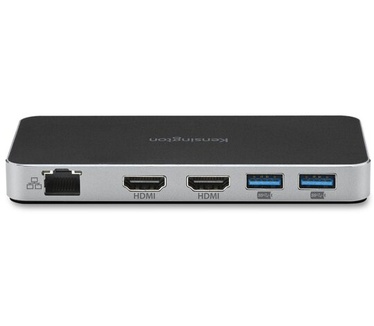 Kensington UH1460P USB-C 5Gbps Dual 4K Driverless Mobile Dock met 85W Pass-Through Power