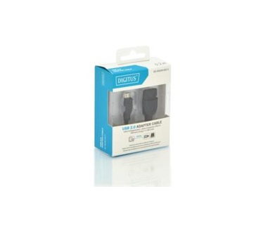 Digitus 0.2m, USB2.0 micro-B/USB2.0-A