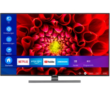 Medion LIFE S14305 Smart-TV, 108 cm (43''), Ultra HD Display, HDR, Dolby Vision, Micro Dimming, MEMC, PVR ready, Netflix, Amazon Prime Video, Bluetooth, DTS HD, HD Triple Tuner, CI+