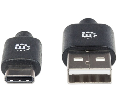 Manhattan 1m, USB 2.0-A/USB-C