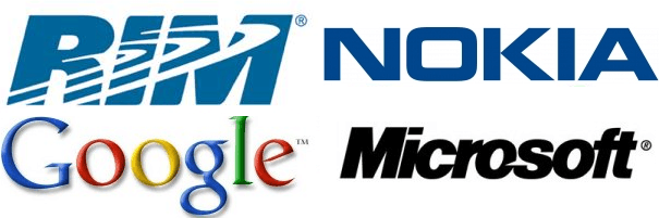 RIM Nokia Microsoft Google