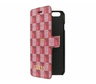 Guess Originele Jet Set Folio Bookcase hoesje - Roze voor de iPhone 6 / 6S Roze