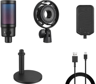 Sandberg Streamer USB Microphone RGB