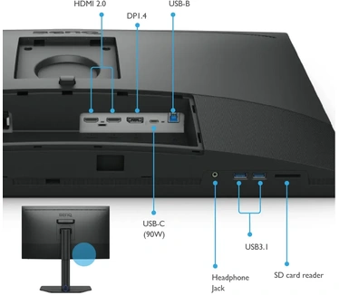 BenQ Creative Pro SW272QN Zwart
