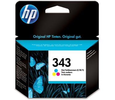 HP 343 Tri-colour Inkjet Print Cartridge