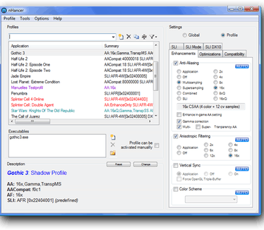nHancer screenshot