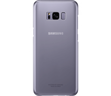 Samsung Galaxy S8 Clear Cover Paars