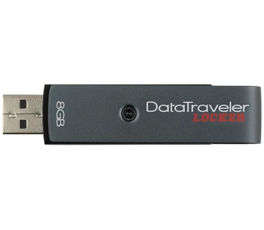 Kingston DataTraveler Locker 8GB Zwart
