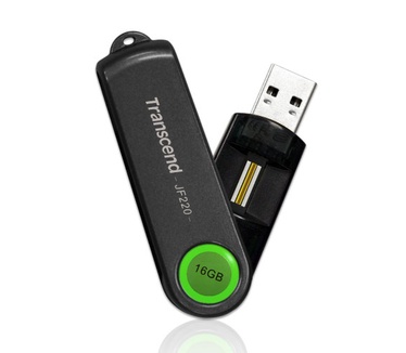 Transcend JetFlash 220 16GB Groen