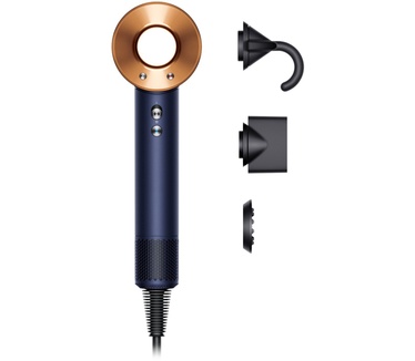 Dyson Supersonic™ Straight+Wavy - Föhn - Pruisisch Blauw/Koper