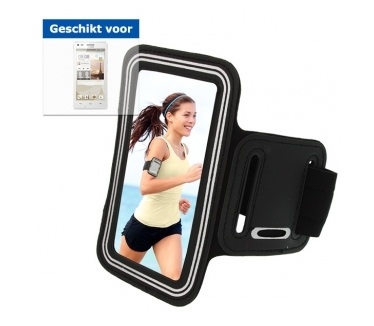 qMust Sport armband Huawei Ascend G6 3G (grey/black)