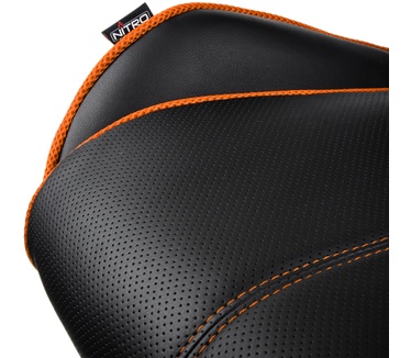Nitro Concepts E200 Race Gaming Chair Zwart/Oranje