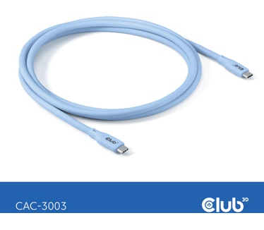 Club 3D USB C cable blue