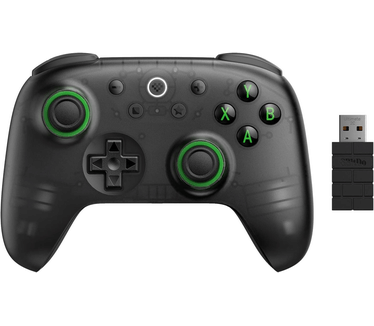8Bitdo Ultimate 2C Wireless Pad T Black - Controller Draadloos - Bluetooth - 2.4GHz - USB-C - Hall Effect joysticks - oplaadbare batterij - compatibel met pc en Android - zwart Zwart