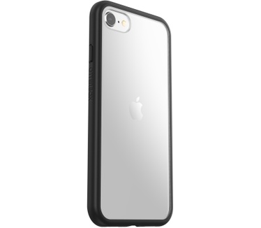 Otterbox React Series voor Apple iPhone SE (2nd gen)/8/7, transparant/zwart (iPhone SE 2020/7/8) Transparant
