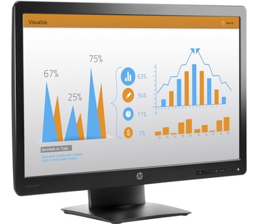 HP ProDisplay P232 Zwart