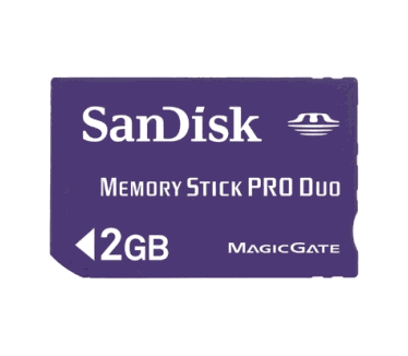 Sandisk Memory Stick Pro Duo 2GB