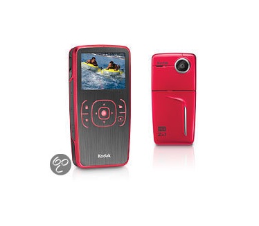 Kodak Zx1 Pocket Videocamera Rood