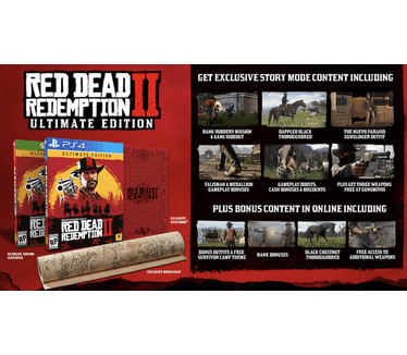 Red Dead Redemption 2 - Ultimate Edition, PlayStation 4